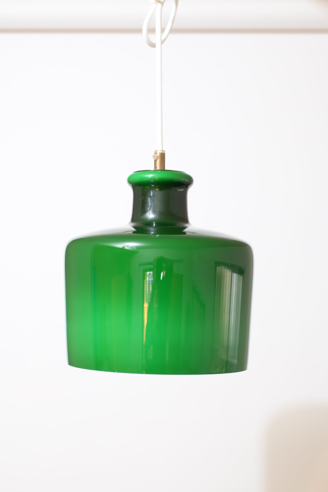 Opaline Glass Pendant Lamp  "Fog & Mørup"
