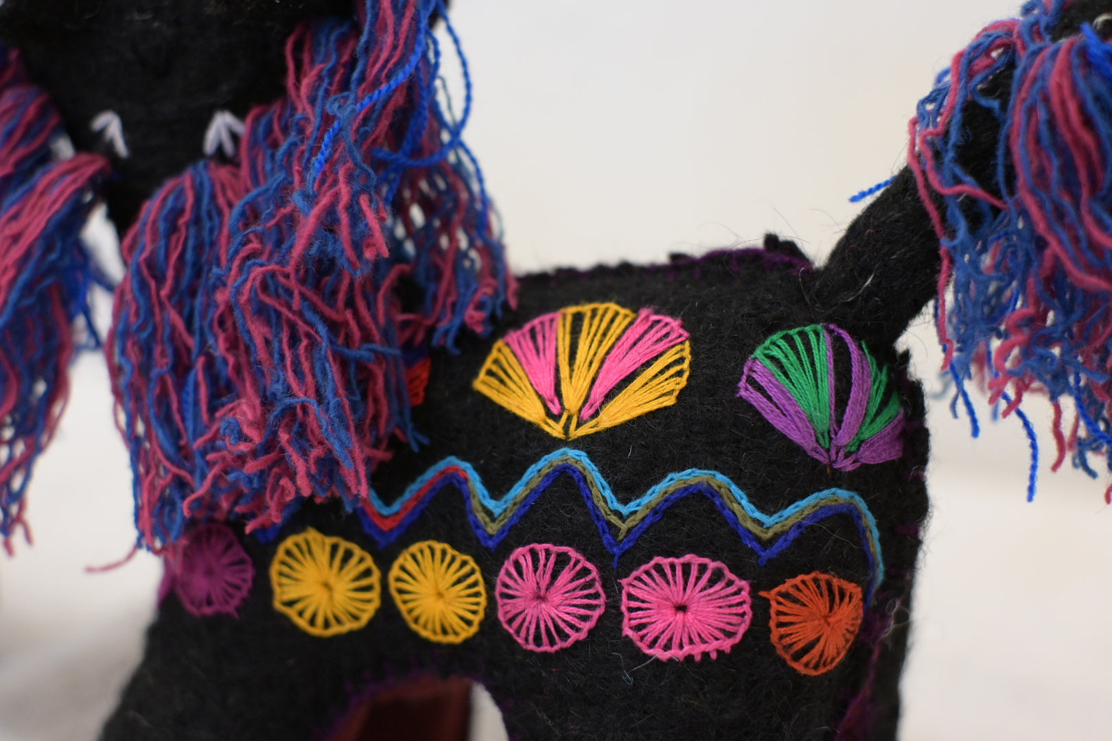 アニマリート シーサー / ブラック　(San Juan Chamula , Mexico)